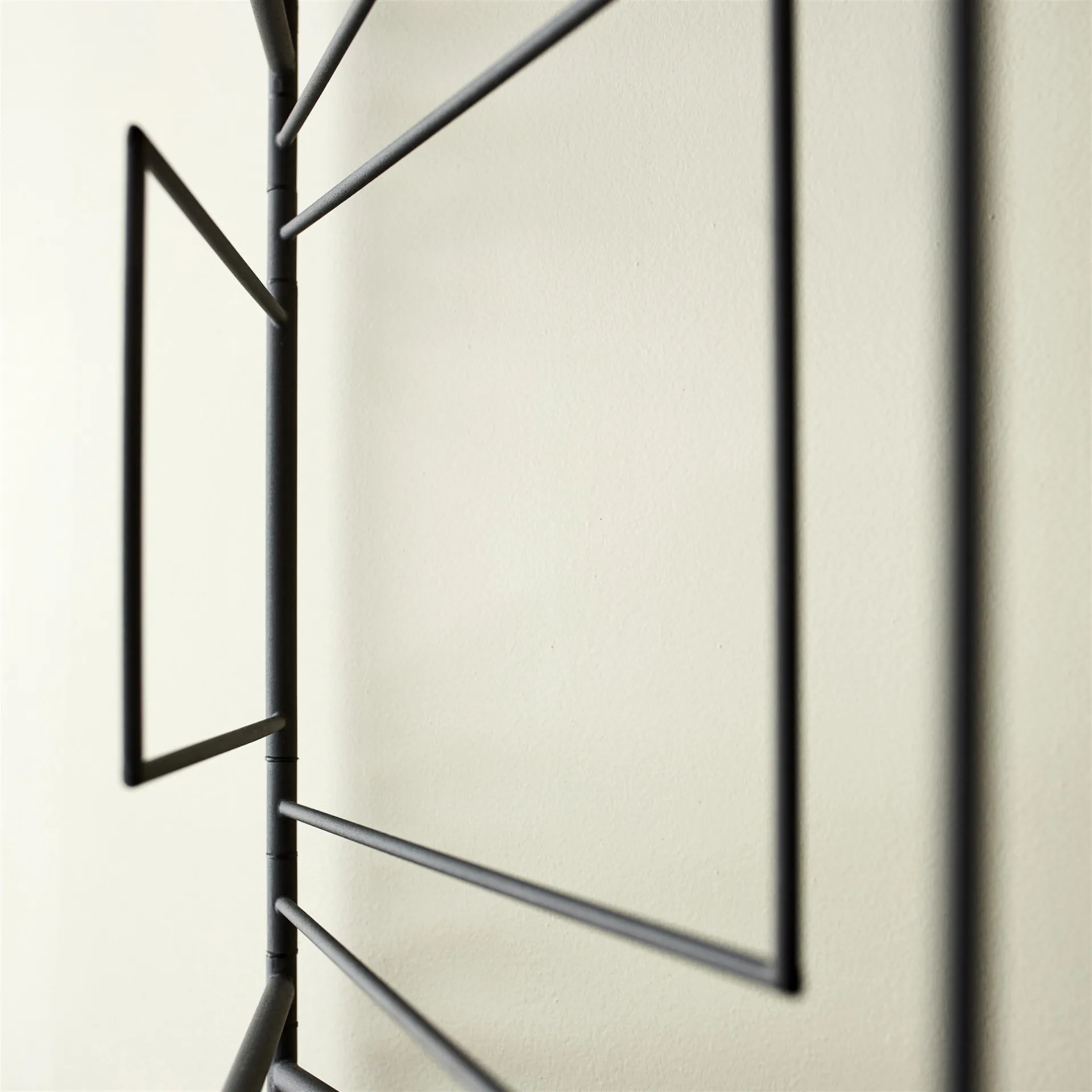 Frame Wand-Wäscheständer, Schwarz Northern