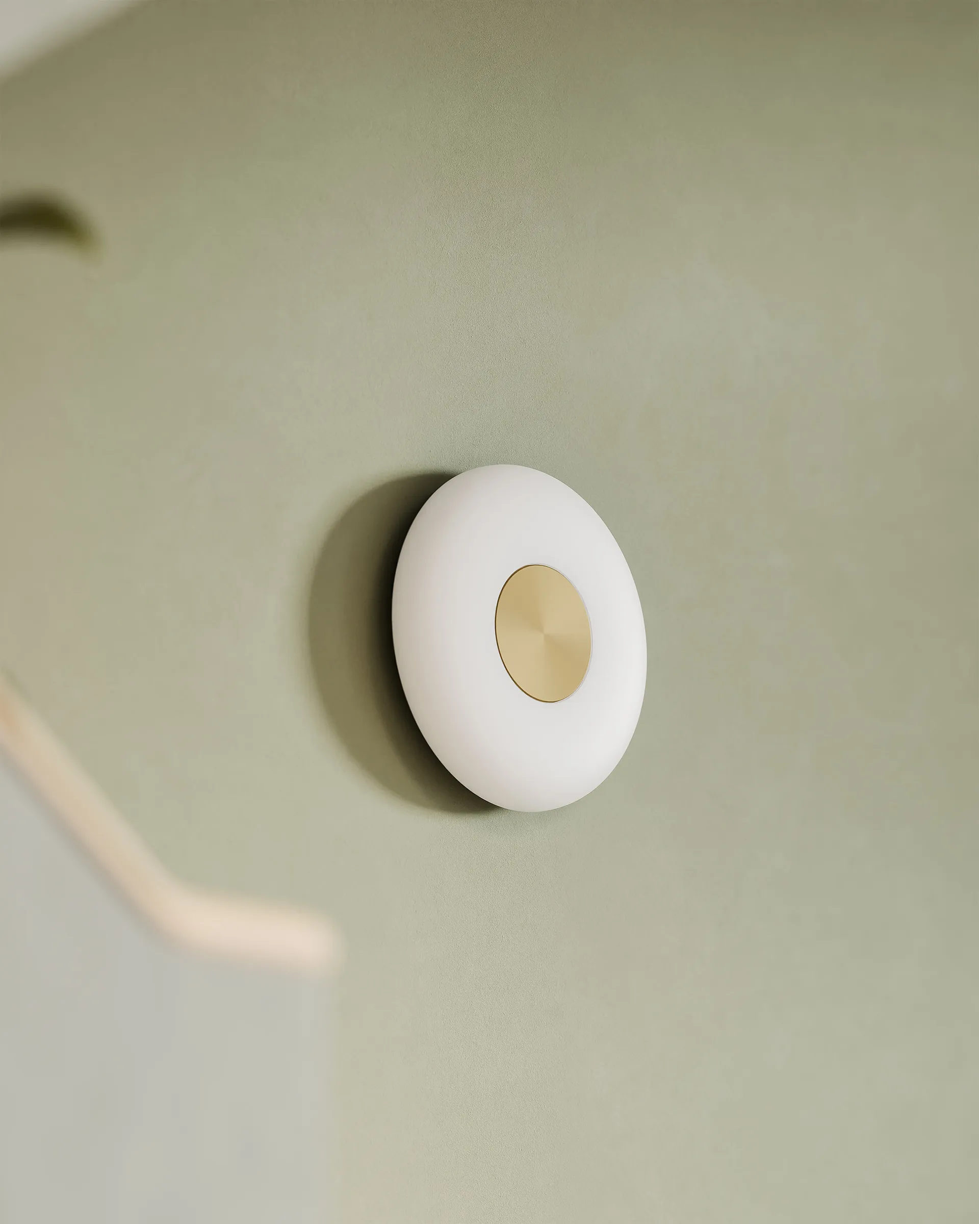 Glint Wandleuchte Ø25 cm, Opalglas Weiß Northern