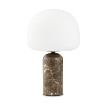 Kin Tischleuchte 33cm - Brown marble - Northern