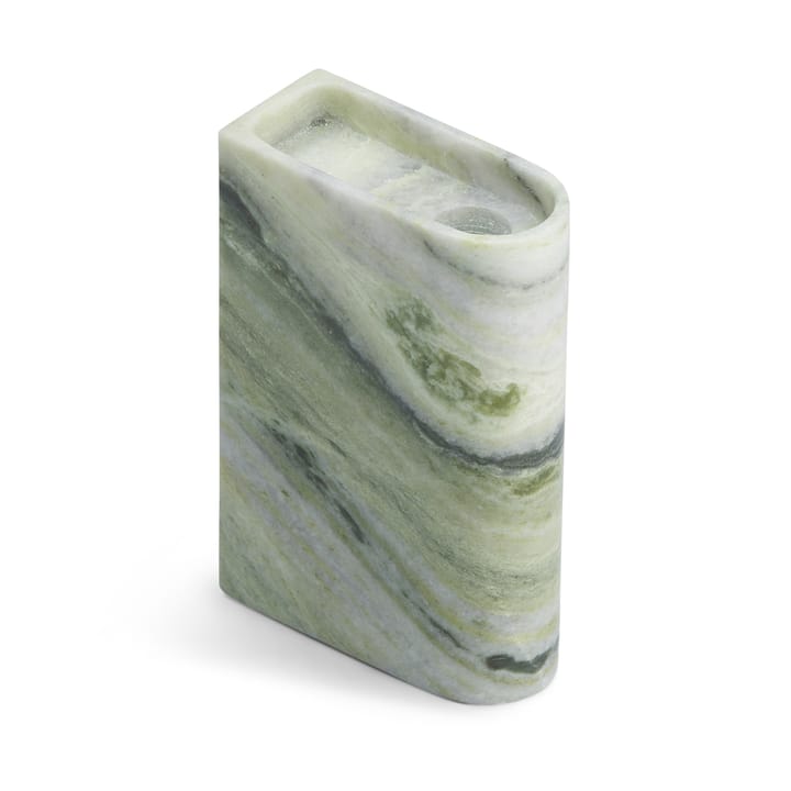 Monolith Kerzenhalter medium - Mixed green marble - Northern