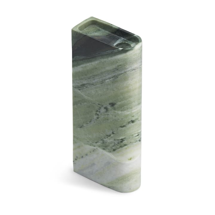 Monolith Kerzenhalter tall - Mixed green marble - Northern