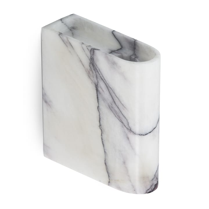 Monolith Kerzenhalter Wand - Mixed white marble - Northern