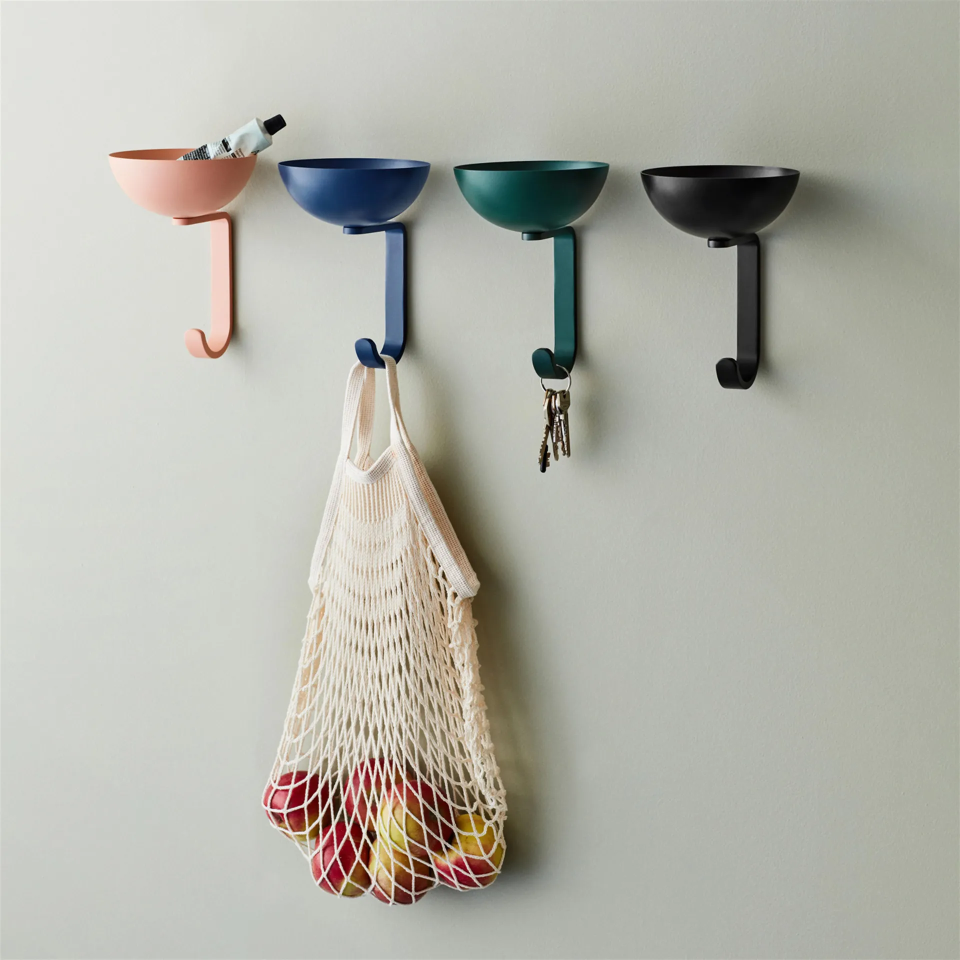 Nest Wandhaken, Blau Northern