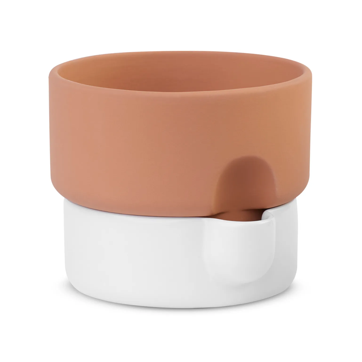 Stefanplast Blumentopf Natural Mit Selbstbewässerung – Hängekübel 30x14,5 Cm In Mokka, Rattan-Optik