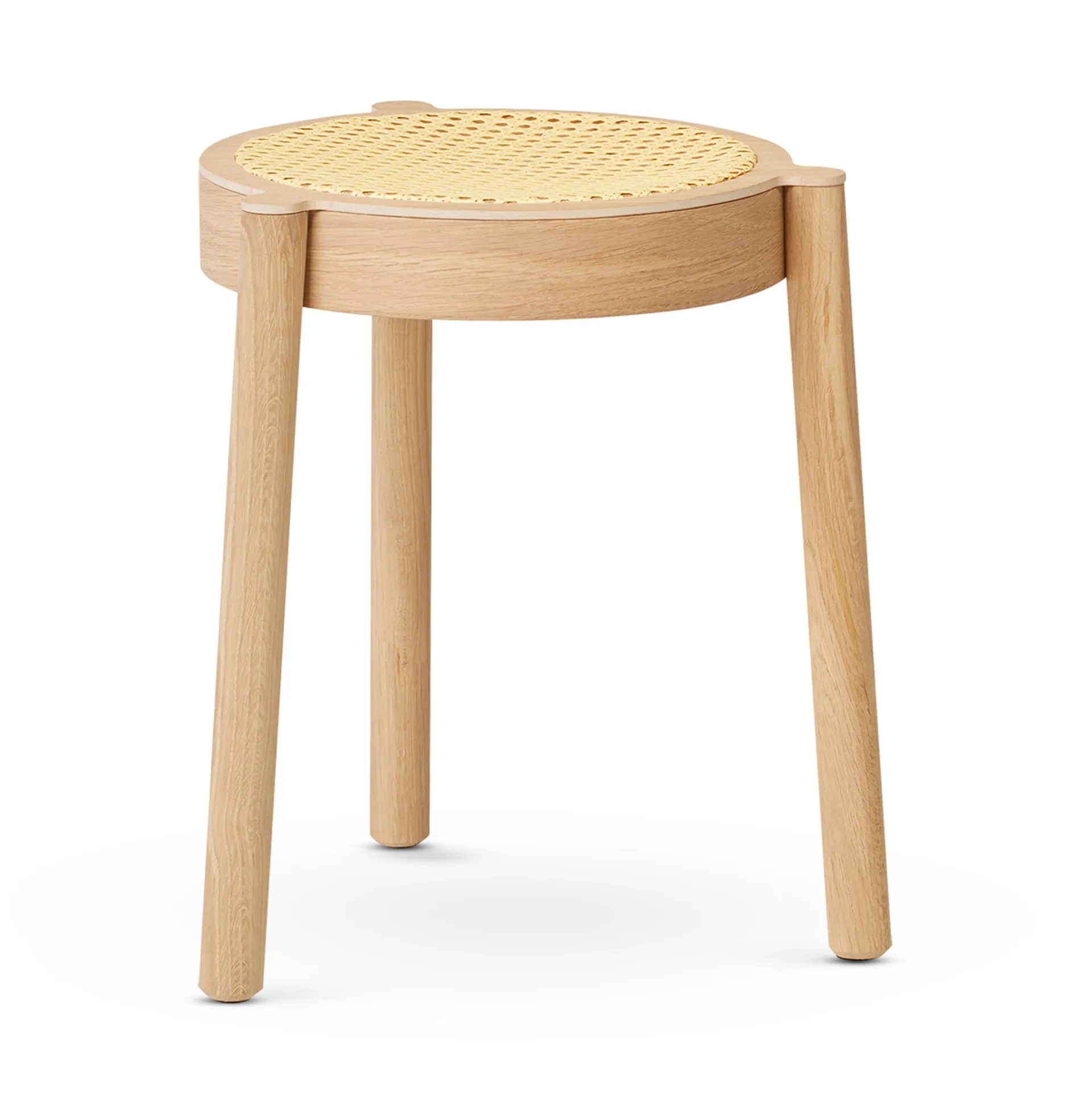 Pal Hocker mit Rottingsitz, Helle eiche Northern