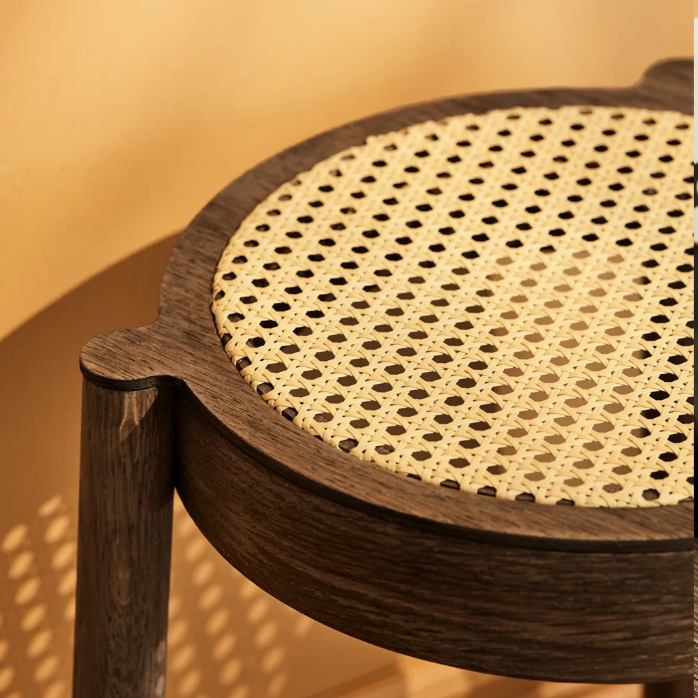 Pal runder Hocker, Eiche hell, Ø37x46 cm Northern