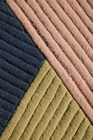 Row Teppich rund Ø200cm - Trio - Northern