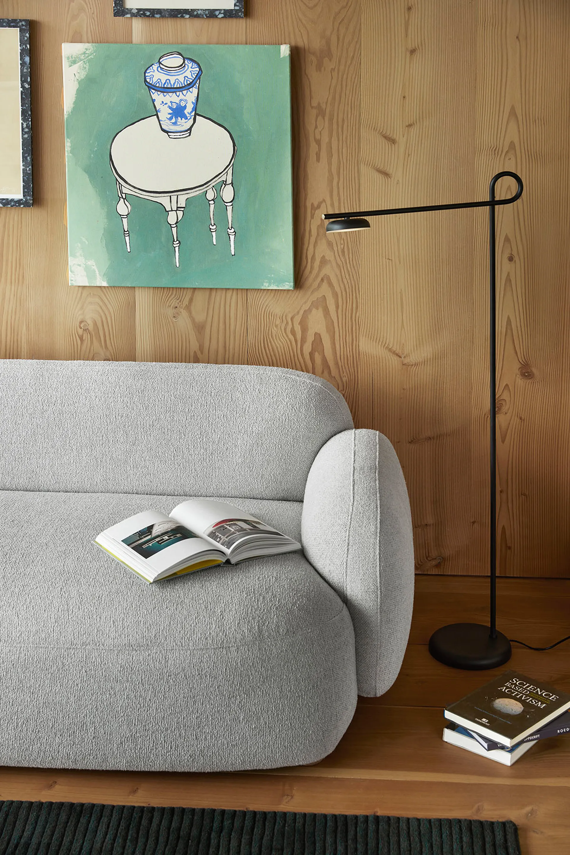 Salto Stehleuchte, Schwarz Northern