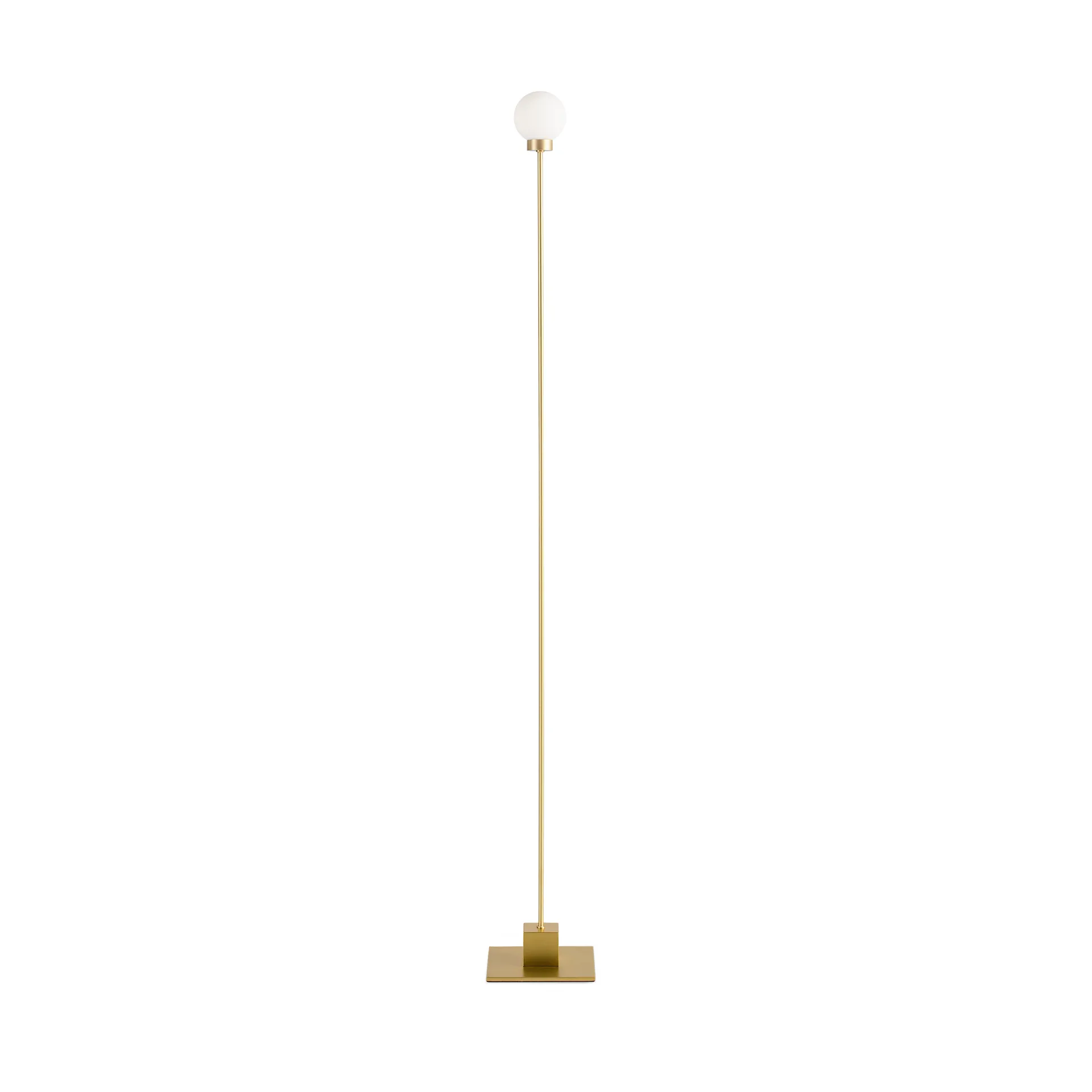 Snowball Stehleuchte 117cm, Brass Northern