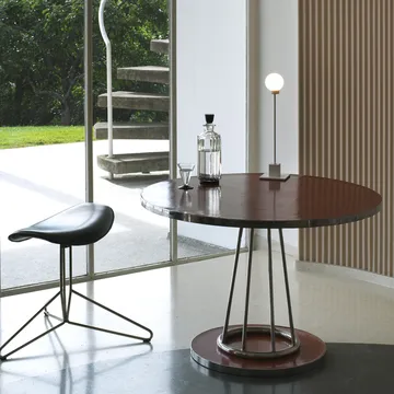 Snowball Stehleuchte - Steel, weißt Opalglas - Northern