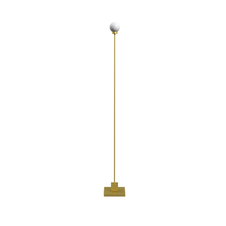 Snowball tragbare Stehleuchte 122 cm - Messing - Northern