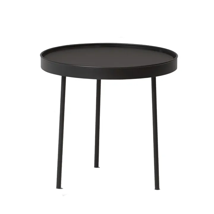 Stalk Couchtisch schwarz medium Ø44 cm H:42 cm - Northern