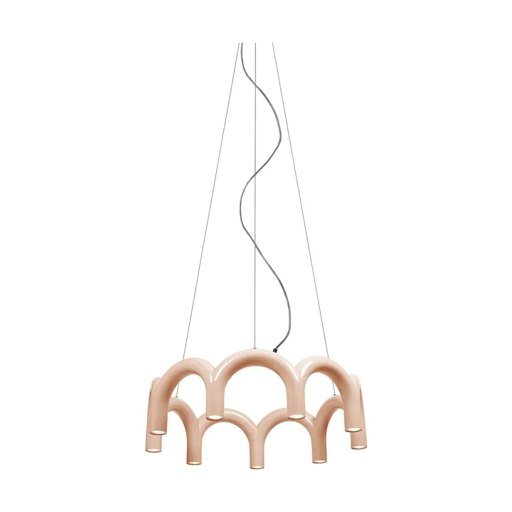 Arch circle Pendelleuchte Ø76cm - Nude, Ø76 cm - Oblure
