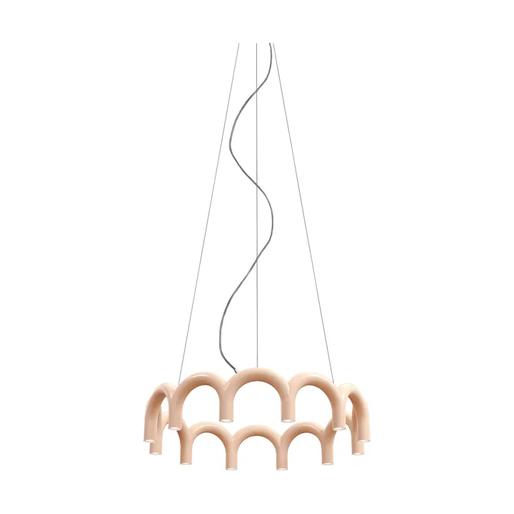Arch circle Pendelleuchte Ø76cm - Nude, Ø98 cm - Oblure