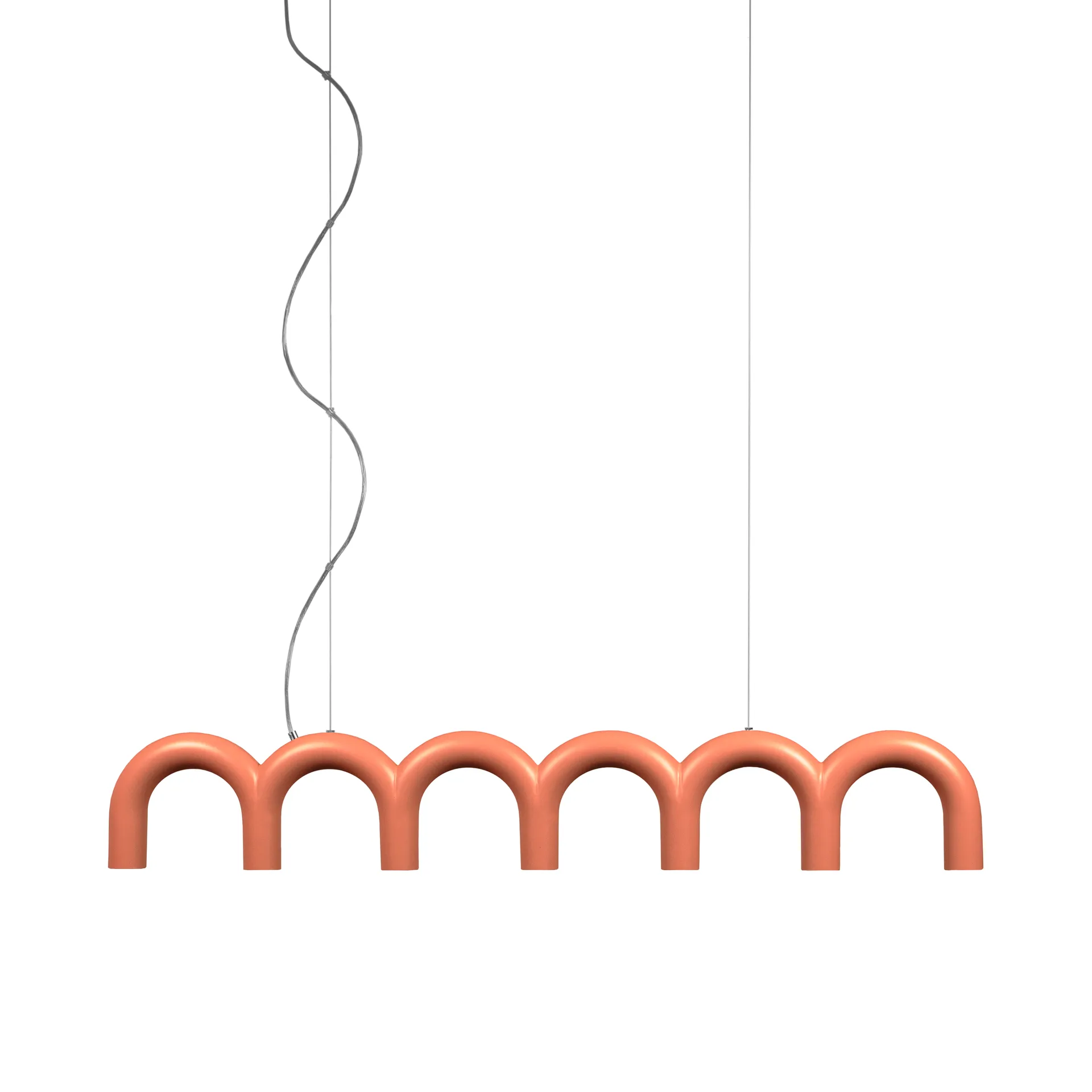 Arch Pendelleuchte 125,6cm, Nude Oblure