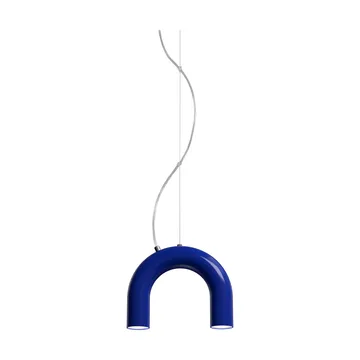 Arch Single Pendelleuchte - Blau, 25,5 cm - Oblure