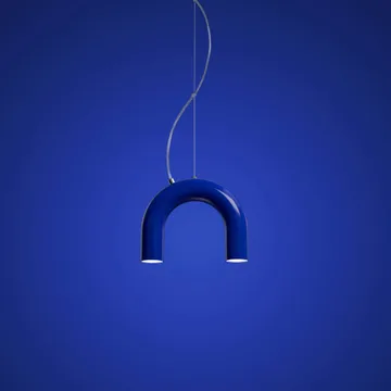 Arch Single Pendelleuchte - Blau, 25,5 cm - Oblure