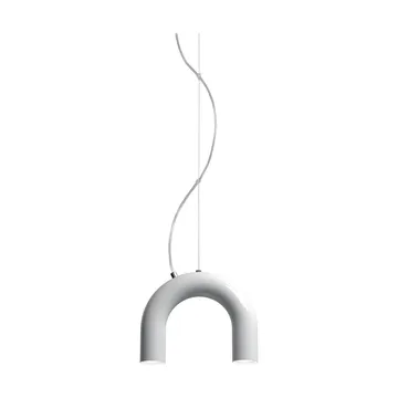 Arch Single Pendelleuchte - Weiß, 25,5 cm - Oblure