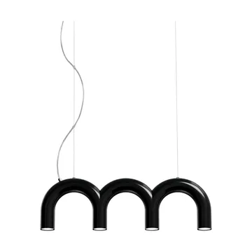 Arch Triplett-Pendelleuchte - Schwarz, 65,6 cm - Oblure