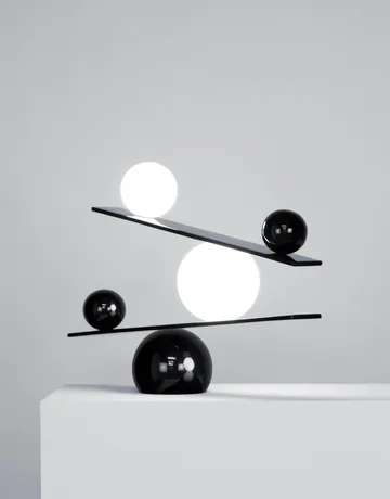 Balance Tischleuchte - Schwarz, v2 - Oblure