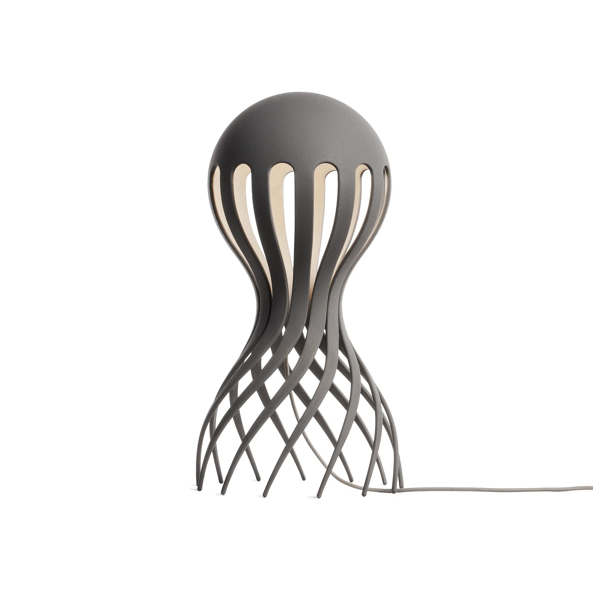 Cirrata Tischleuchte 44,4cm, Grey Oblure