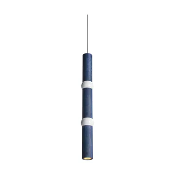 Lightbone Pendelleuchte - Groß 83,6 cm, Blau Eiche - Oblure