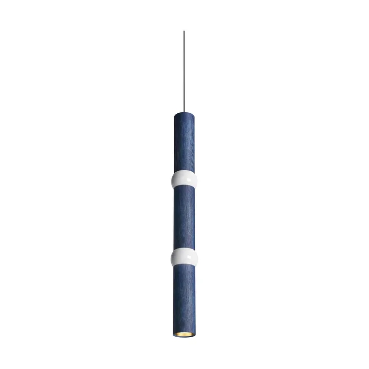 Lightbone Pendelleuchte - Groß 83,6 cm, Blau Eiche - Oblure