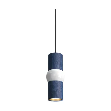 Lightbone Pendelleuchte - Klein 24 cm, blaue Eiche - Oblure