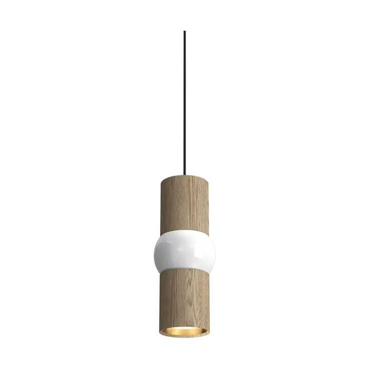Lightbone Pendelleuchte - Klein 24 cm, naturbelassene Eiche - Oblure
