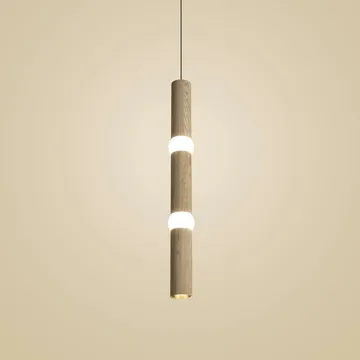 Lightbone Pendelleuchte - Large 83,6 cm, Eiche natur - Oblure