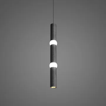 Lightbone Pendelleuchte - Large 83,6 cm, Schwarze Eiche - Oblure