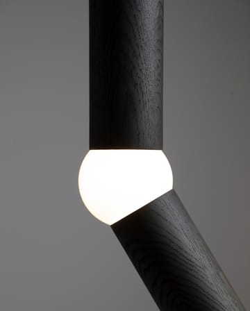 Lightbone Stehleuchte 124,3cm - Black oak - Oblure