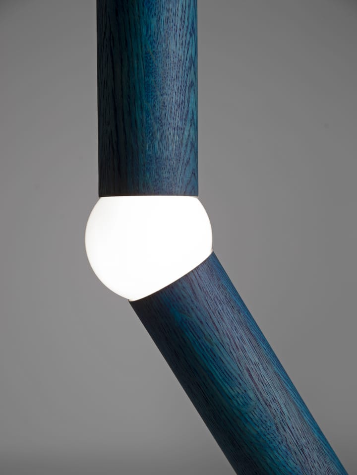 Lightbone Stehleuchte 124,3cm - Blue oak - Oblure