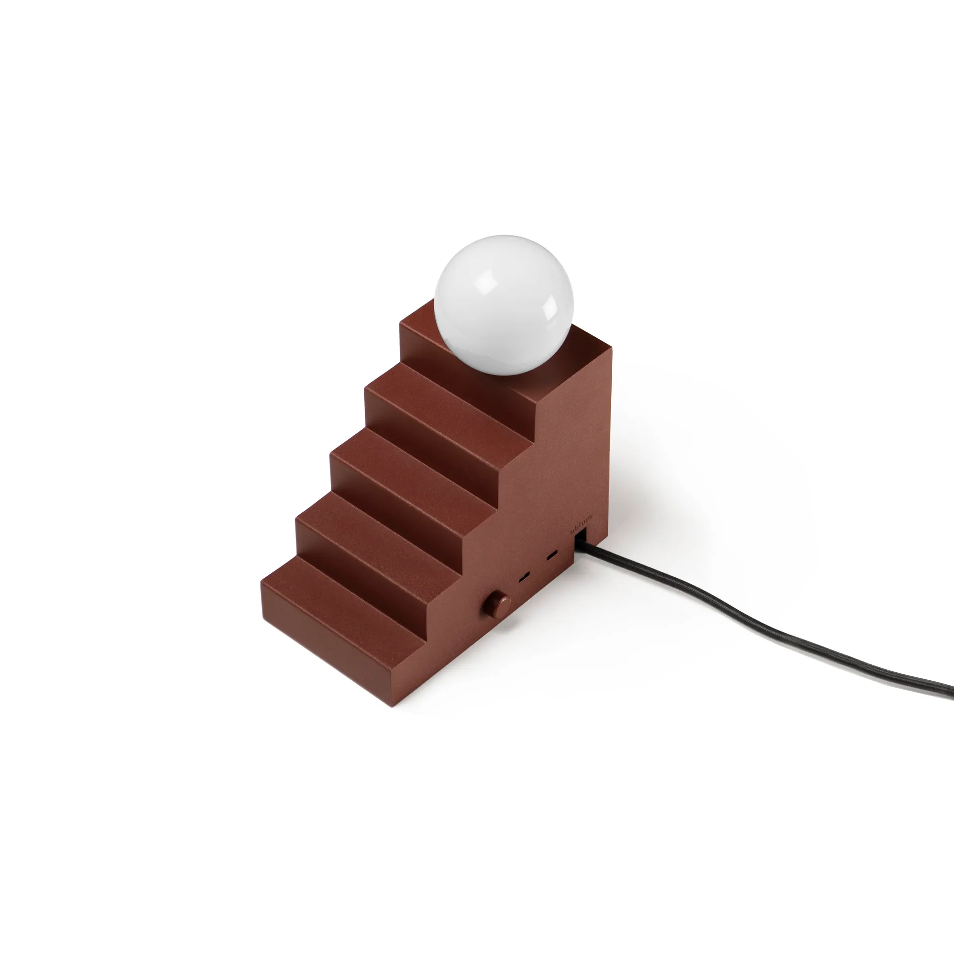 Stair Tischleuchte, Deep red Oblure