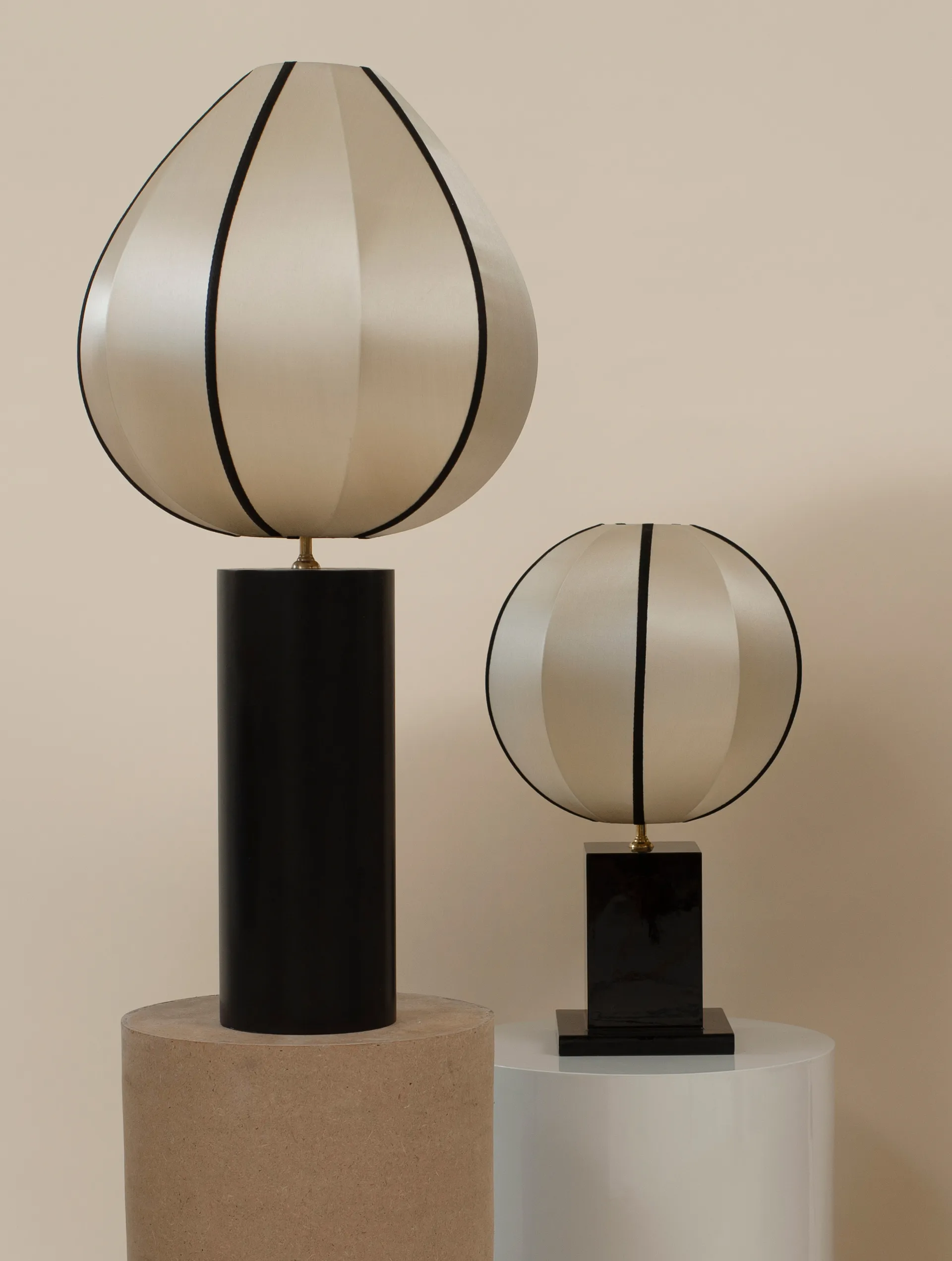 Indochina Classic Round XS Lampenschirm, Kit-black Oi Soi Oi