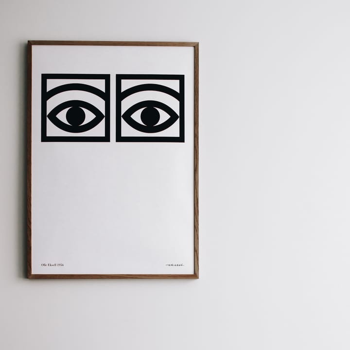 Ögon Augenpaar Poster, 50 x 70cm Olle Eksell