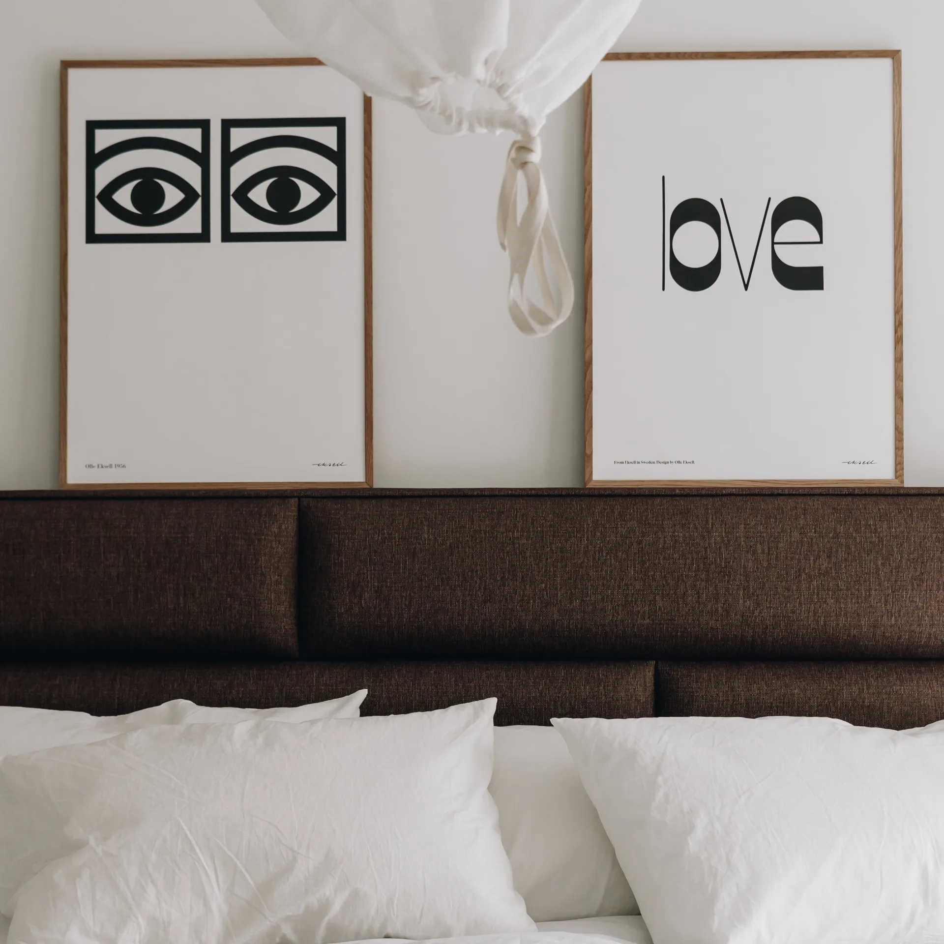 Ögon Augenpaar Poster, 50 x 70cm Olle Eksell