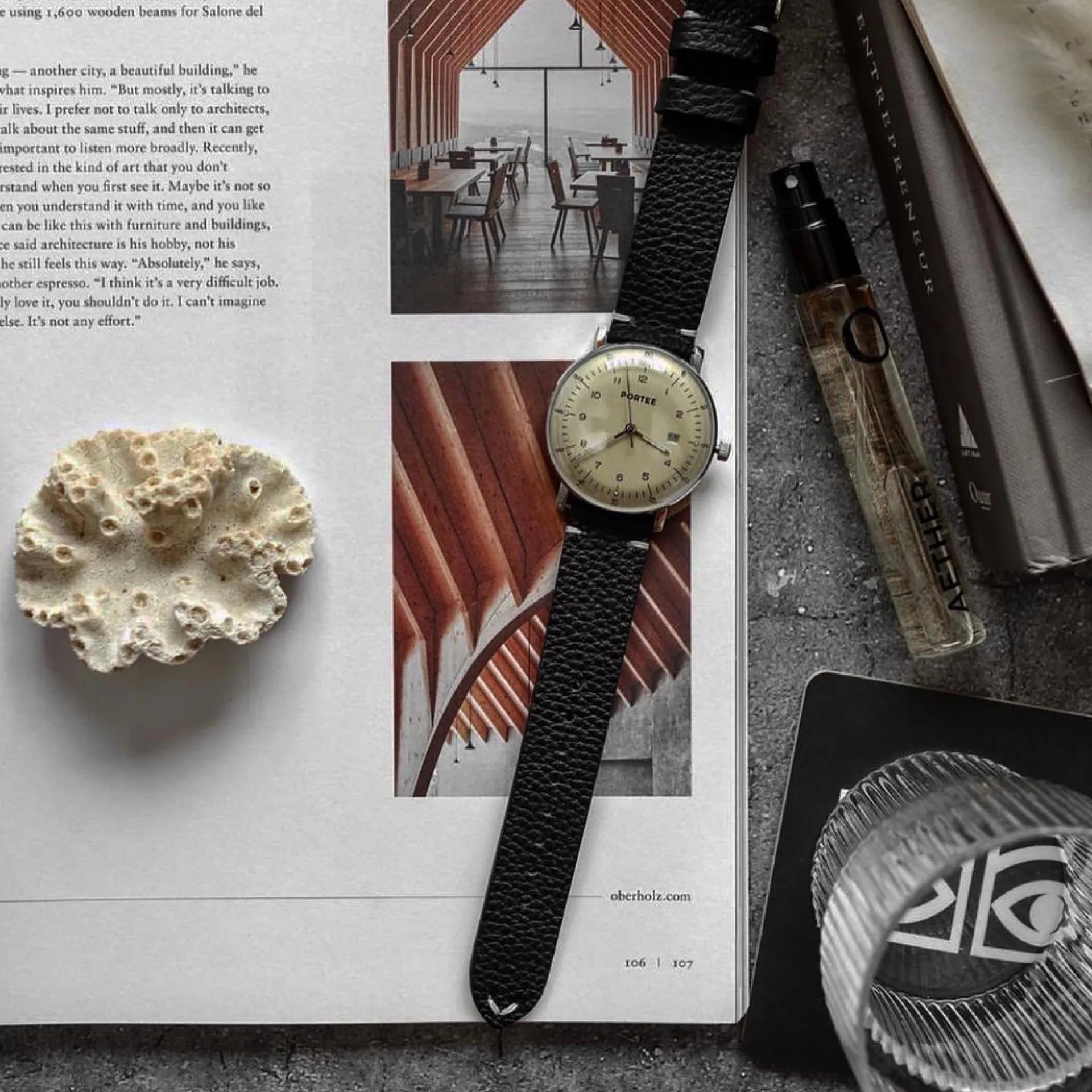 Ögon Glasuntersetzer 4-pack, Schwarz Olle Eksell