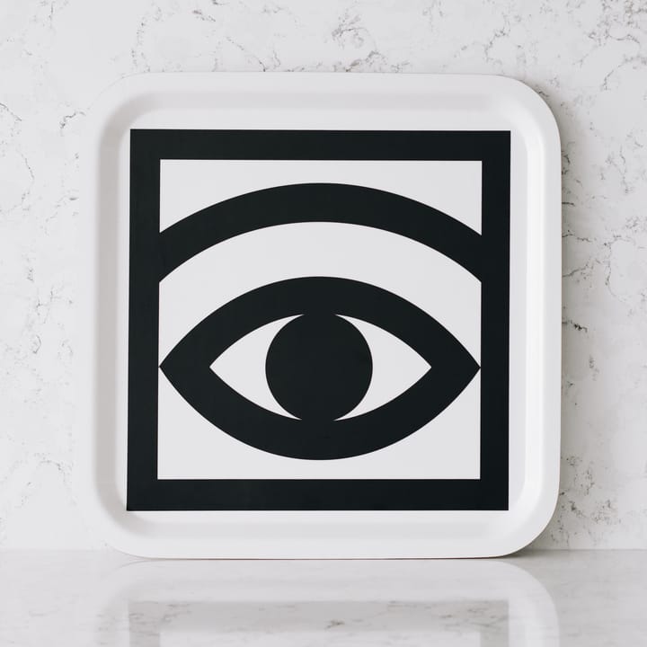 Ögon Tablett 32 x 32cm - Weiß - Olle Eksell