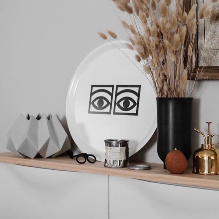 Ögon Tablett Ø38cm, Weiß Olle Eksell
