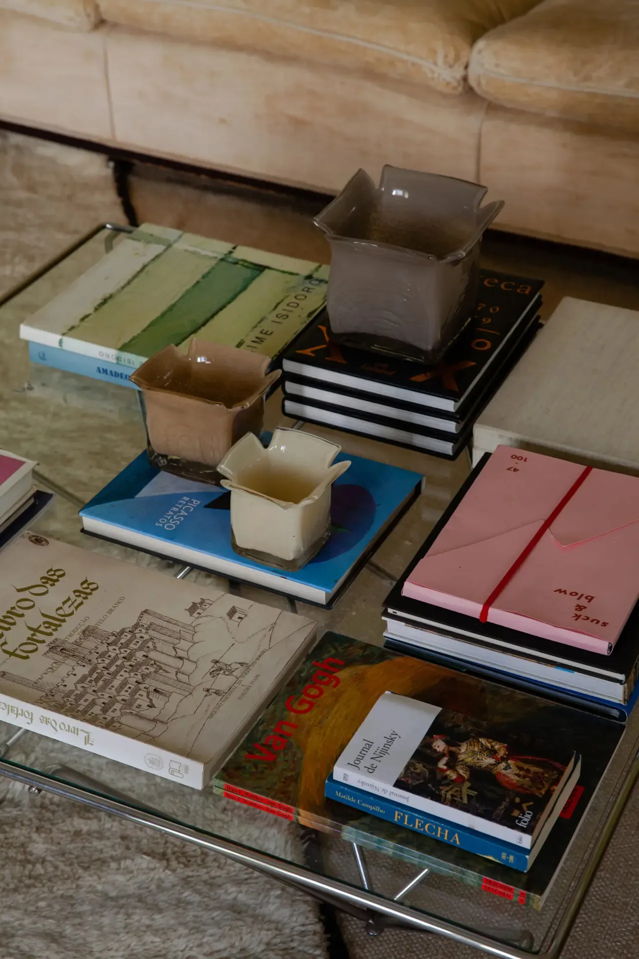 Atlas Kerzenhalter 10 cm, Vanille Olsson & Jensen