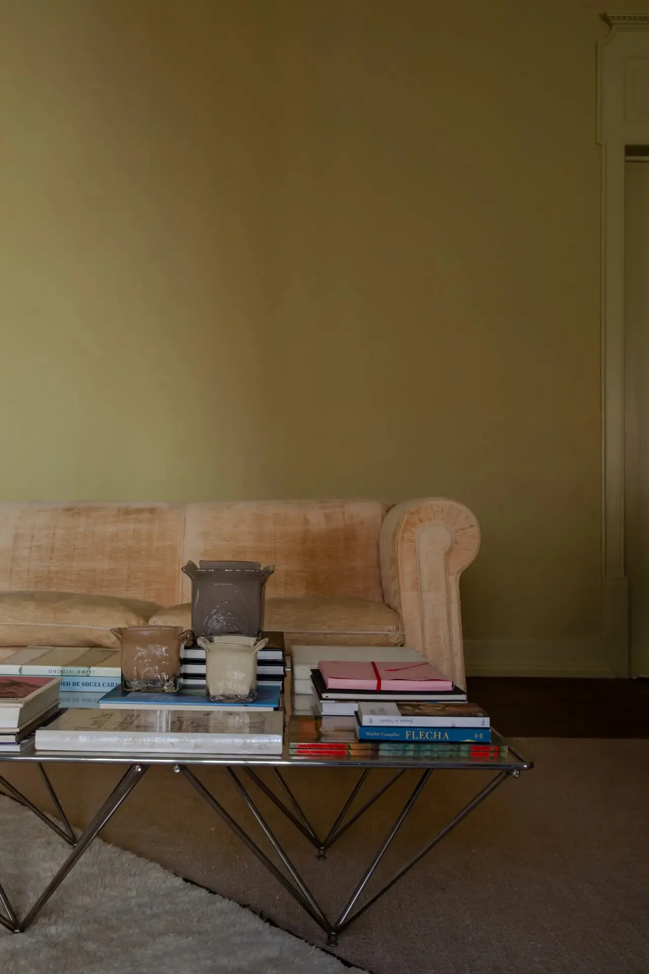 Atlas Kerzenhalter 10 cm, Vanille Olsson & Jensen