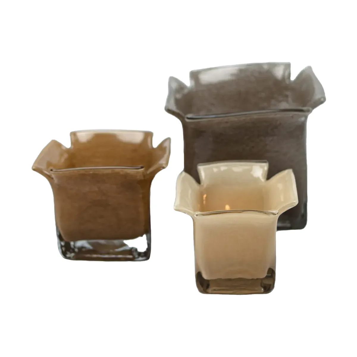 Atlas Kerzenhalter 11,5 cm, Sandfarbe Olsson & Jensen