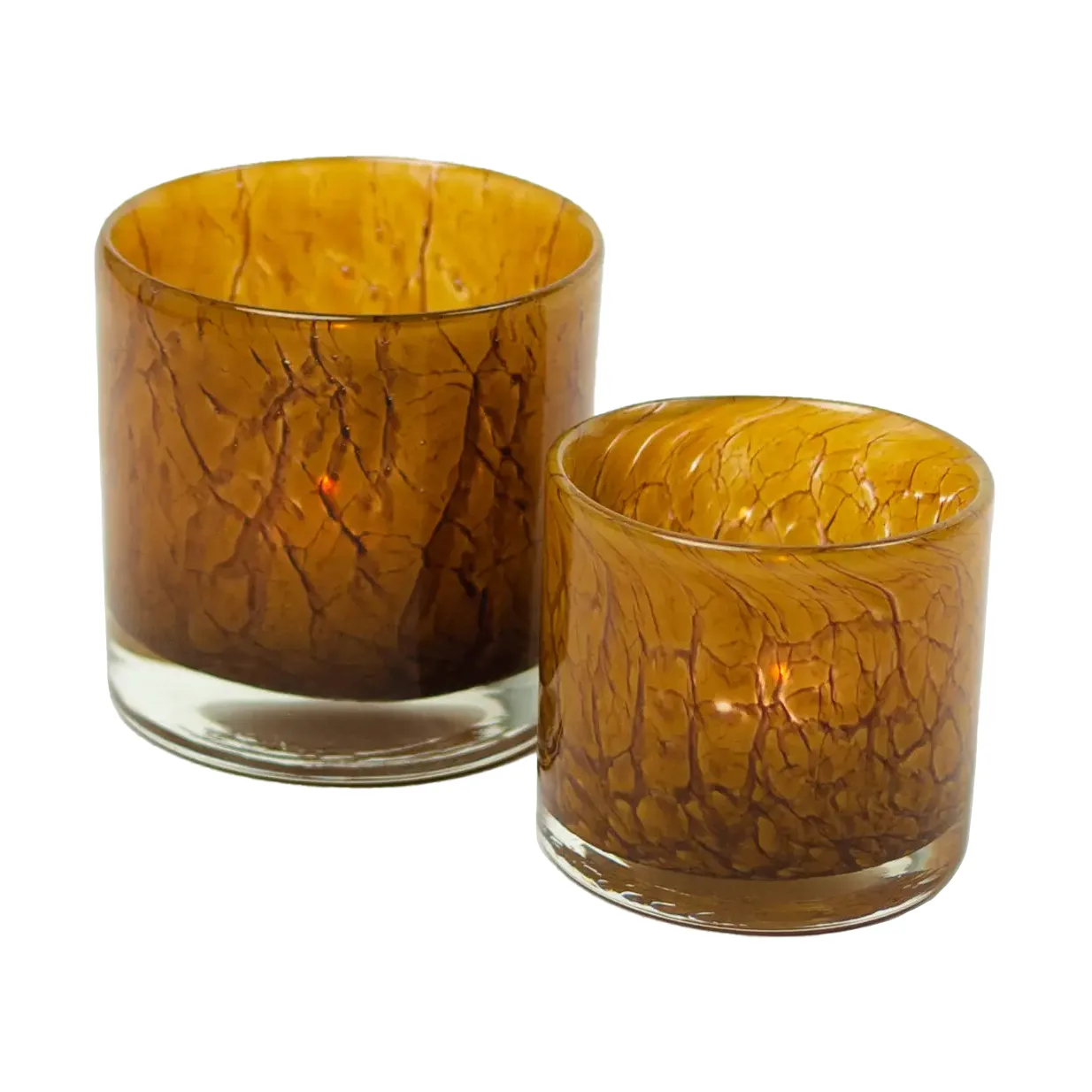 Etna Windlicht Ø8 cm, Hellbraun Olsson & Jensen