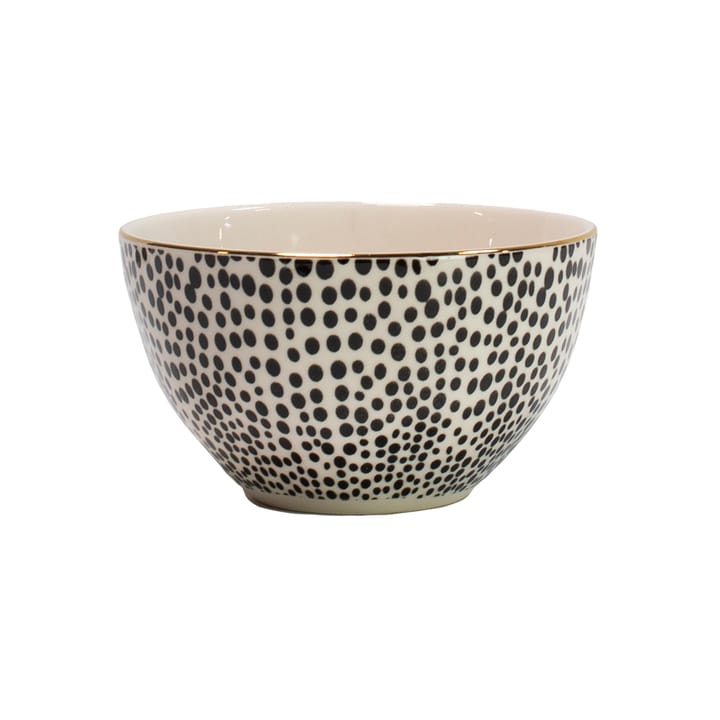 Iris Schale Ø12,5cm - Weiß-schwarz - Olsson & Jensen