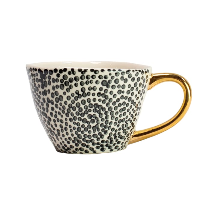 Iris Tasse - Weiß-schwarz - Olsson & Jensen