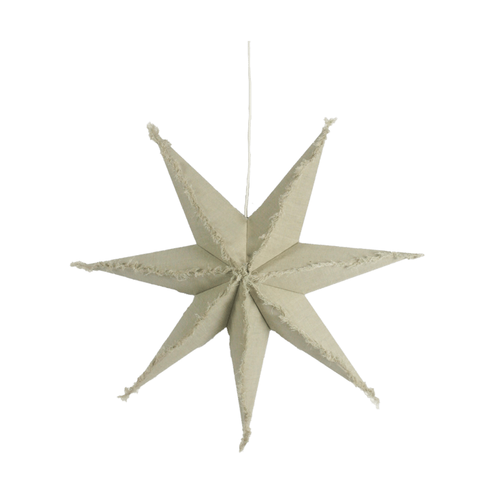 Lino Weihnachtsstern 68 cm - Natur - Olsson & Jensen