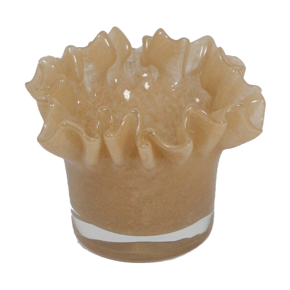 Olsson & Jensen Loa Kerzenschale 14 cm Beige