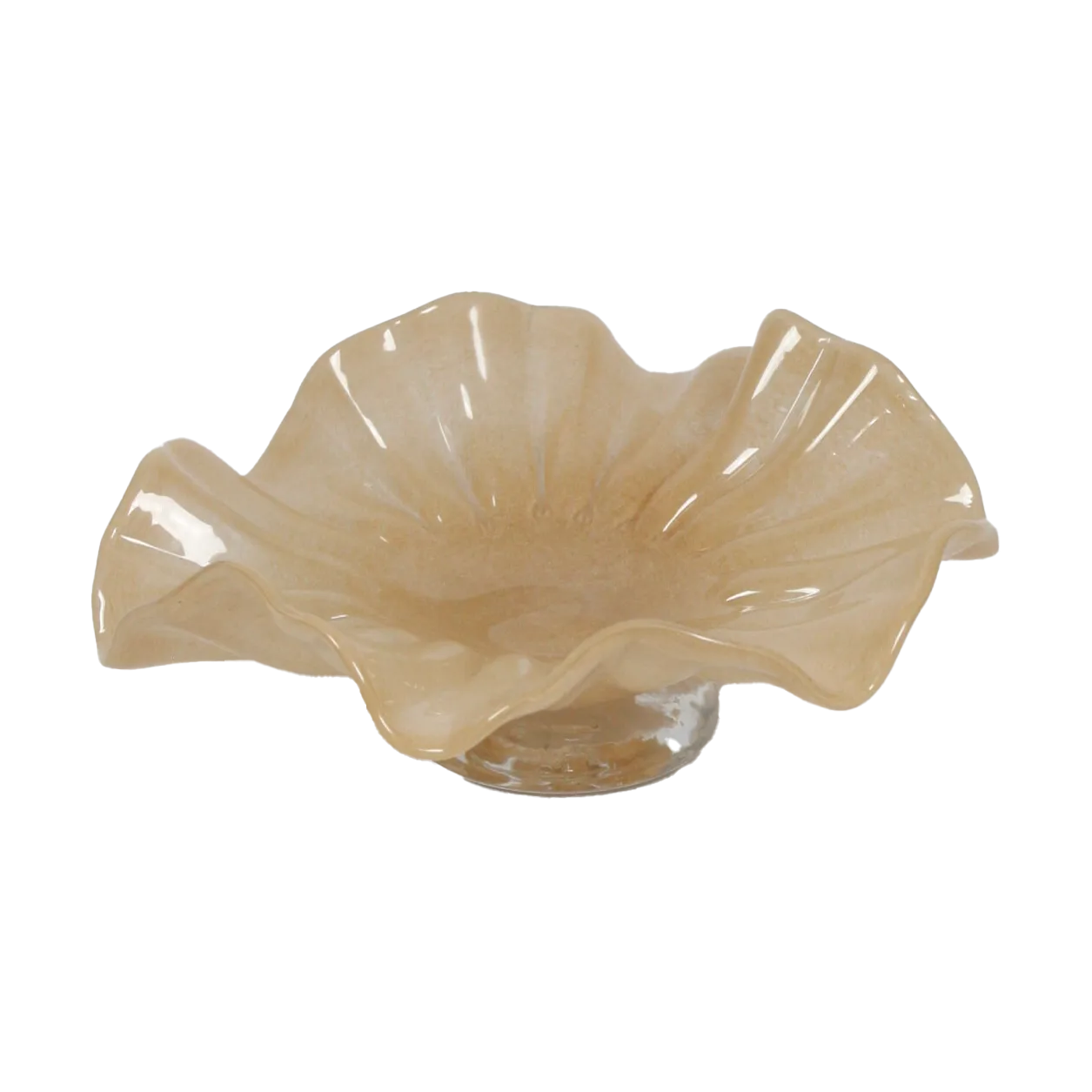 Loa Schale auf Fuß 22 cm, Beige Olsson & Jensen