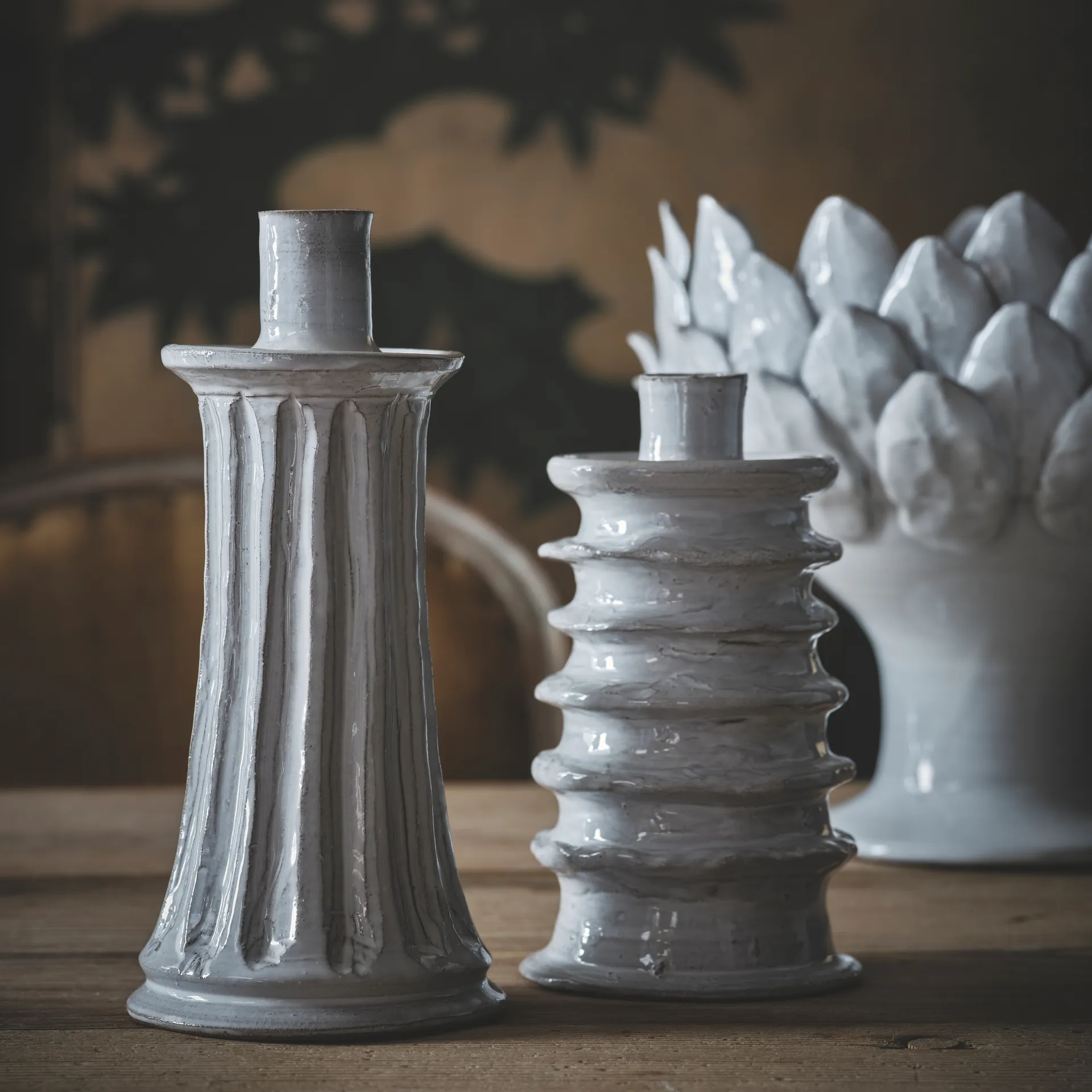 Marielle Blumentopf klein Ø23,5cm, Weiß Olsson & Jensen